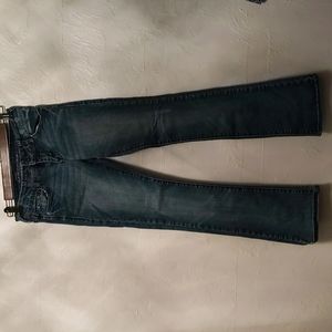 Delia's Reese bootcut jeans 1/2 short